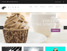 Tablet Screenshot of enigmapromo.co.za